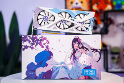 Card Màn Hình YESTON GeForce RTX 3080 10GB SAKURA HITOMI