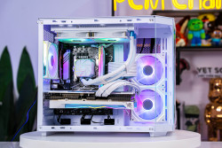PC GAMING ULTRA LUXURY I5 14600K- RTX 3080 10GB WHITE ( ALL NEW)