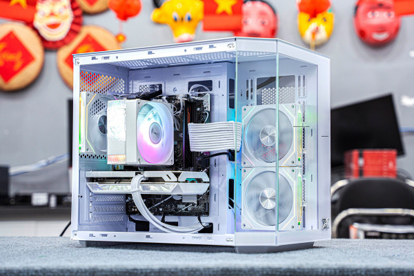 PC AMD HIGH PERFORMANCE GAMING Ryzen 7 5700X3D - RTX 3060 Ti 8GB WHITE