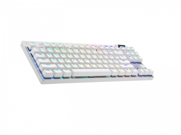 Bàn phím cơ Logitech Không dây G Pro X TKL LightSpeed Wireless White Tactile switch