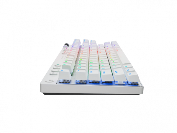 Bàn phím cơ Logitech Không dây G Pro X TKL LightSpeed Wireless White Tactile switch