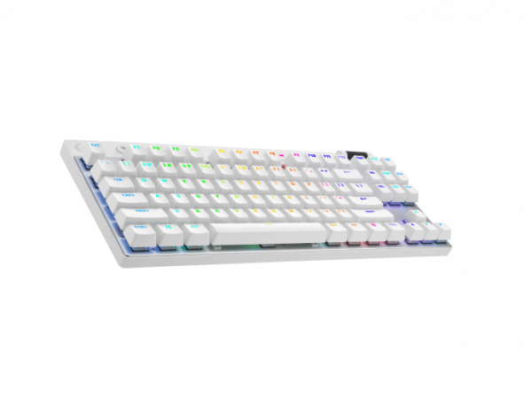 Bàn phím cơ Logitech Không dây G Pro X TKL LightSpeed Wireless White Tactile switch