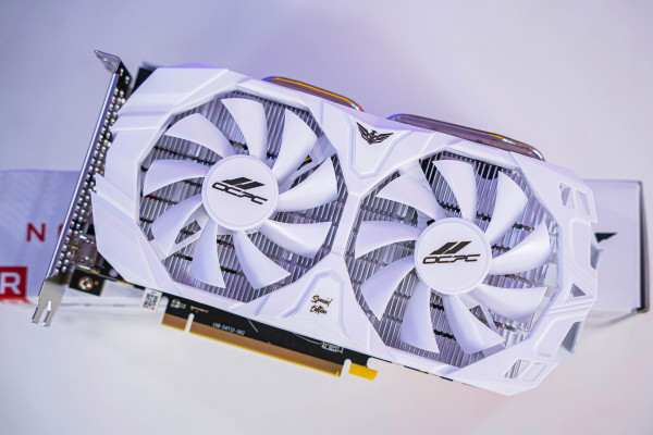 Card màn hình OCPC Radeon RX 580 8GB XE WHITE