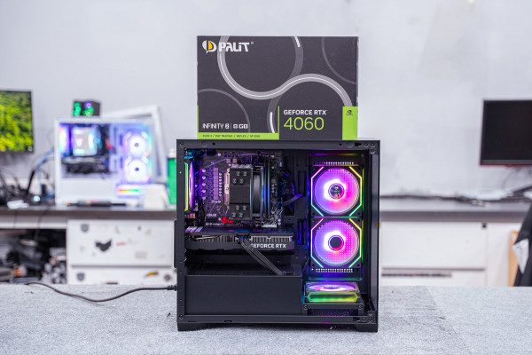 PC AMD GAMING PRO Ryzen 5 7500F- RTX 4060 8GB DUAL OC