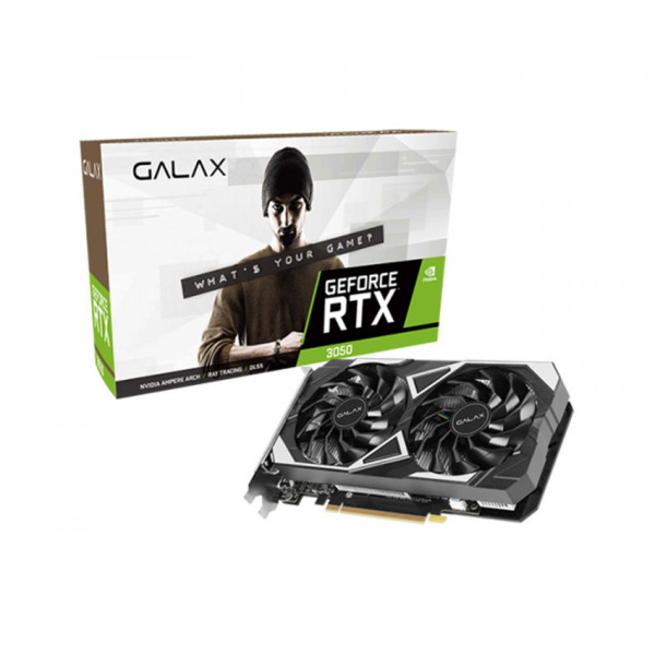 Card Màn Hình GALAX RTX 3050 6GB GDDR6 EX (1-Click OC)