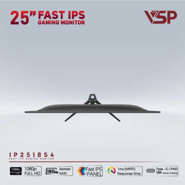 Màn hình VSP IP2518S4 (24.5 inch/FHD/Fast IPS/180Hz/1ms)