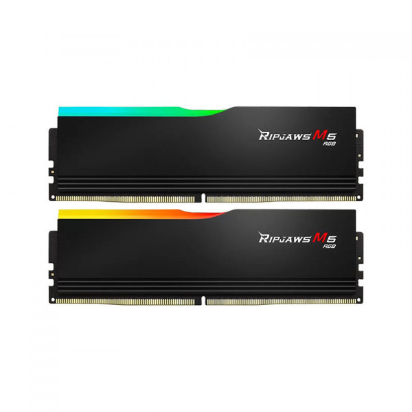 Ram Desktop Gskill RIPJAWS M5 RGB BLACK  32GB (2x16GB) Bus 6000MHz DDR5  (F5-6000J3648D16GX2-RM5RK)