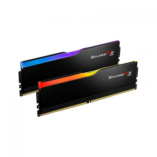 Ram Desktop Gskill RIPJAWS M5 RGB BLACK  32GB (2x16GB) Bus 6000MHz DDR5  (F5-6000J3648D16GX2-RM5RK)