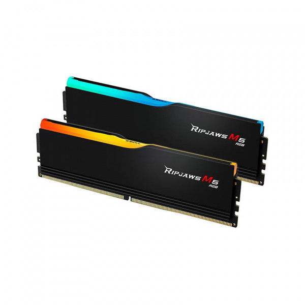 Ram Desktop Gskill RIPJAWS M5 RGB BLACK  32GB (2x16GB) Bus 6000MHz DDR5  (F5-6000J3648D16GX2-RM5RK)