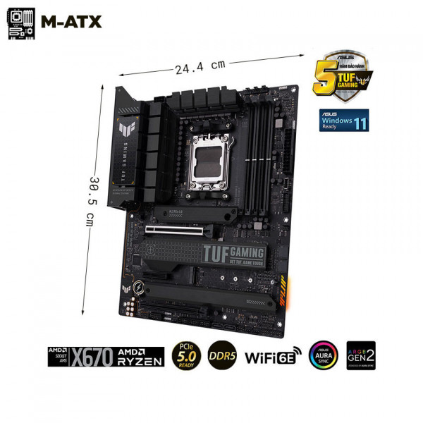 Mainboard ASUS TUF GAMING X670E-PLUS WIFI