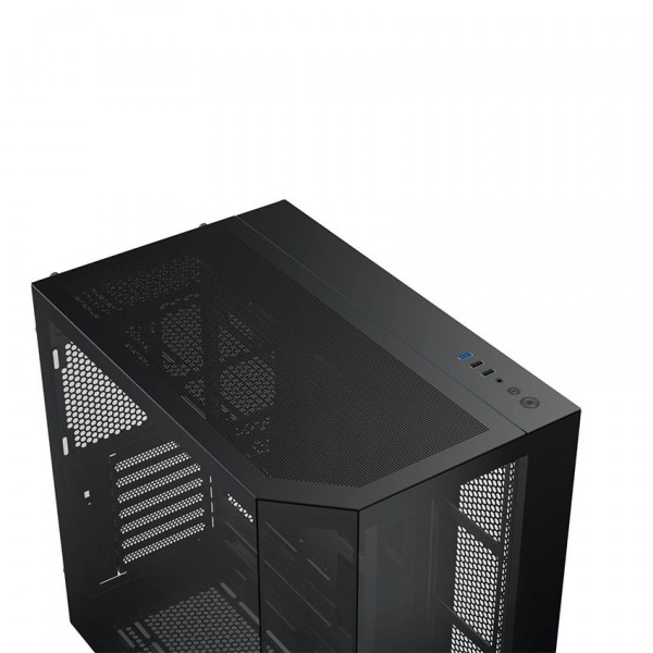 Vỏ case XIGMATEK CUBI II BLACK  (eATX/Màu Đen/không fan)