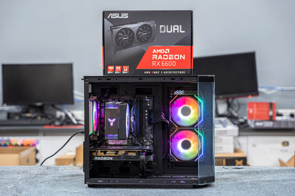 PC AMD GAMING Ryzen 7 5700X - RX 6600 8GB DUAL OC