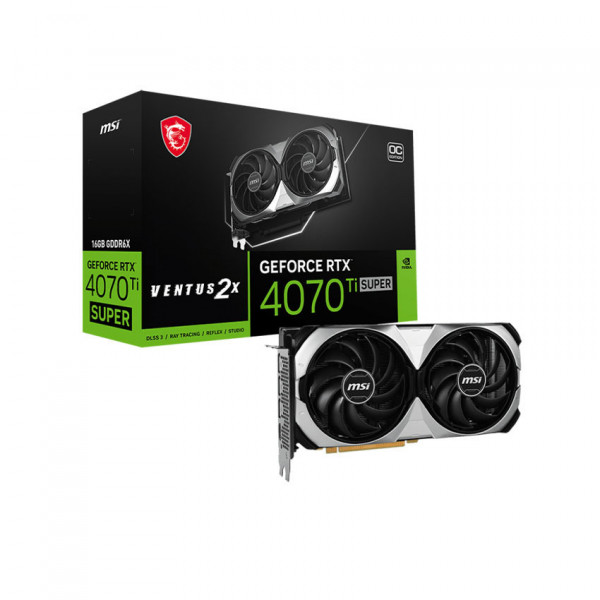 Card màn hình MSI RTX 4070 Ti SUPER 16G VENTUS 2X OC