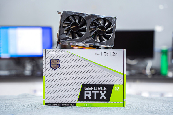 Card màn hình PNY GeForce RTX 3050 6GB VERTO Dual Fan 6GB GDDR6