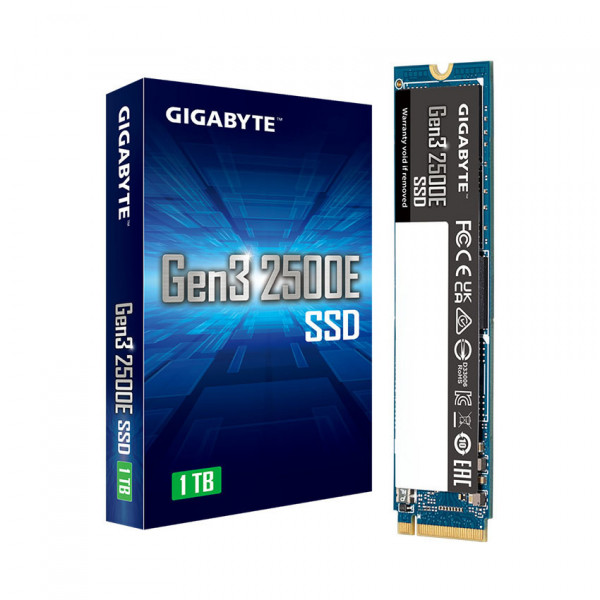 Ổ cứng SSD Gigabyte 2500E 1TB PCIe Gen 3.0x4 (Đọc 2400MB/s Ghi 1800MB/s)(G325E1TB)