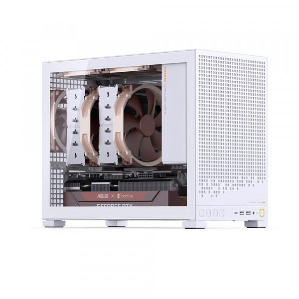 Vỏ Case Jonsbo D32 Pro White (MINI Matx, Màu Trắng)