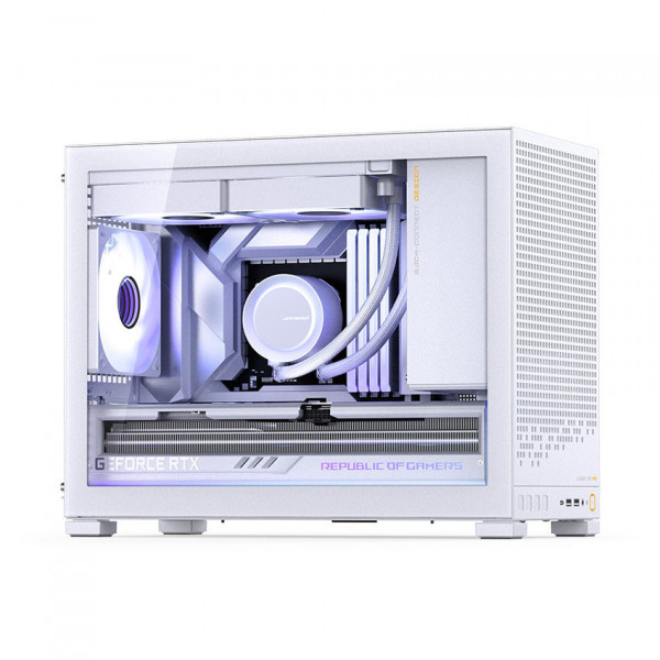 Vỏ Case Jonsbo D32 Pro White (MINI Matx, Màu Trắng)