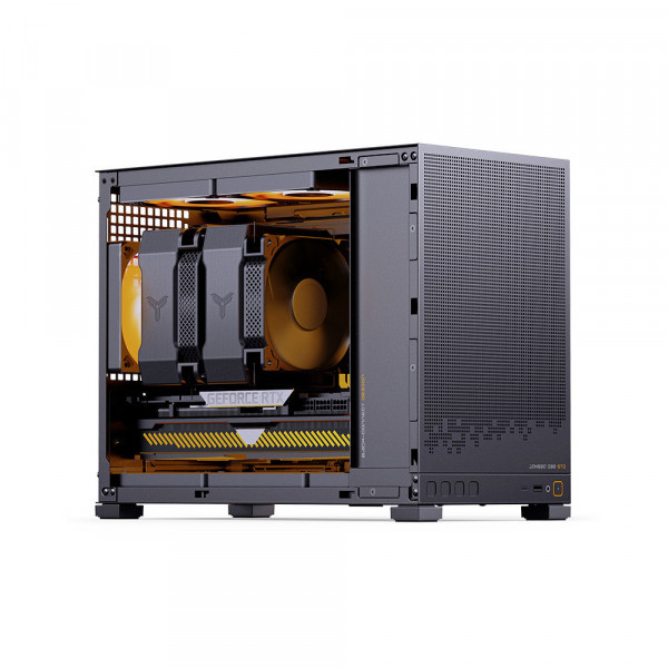 Vỏ Case Jonsbo D32 STD Black (MINI Matx, Màu Đen)