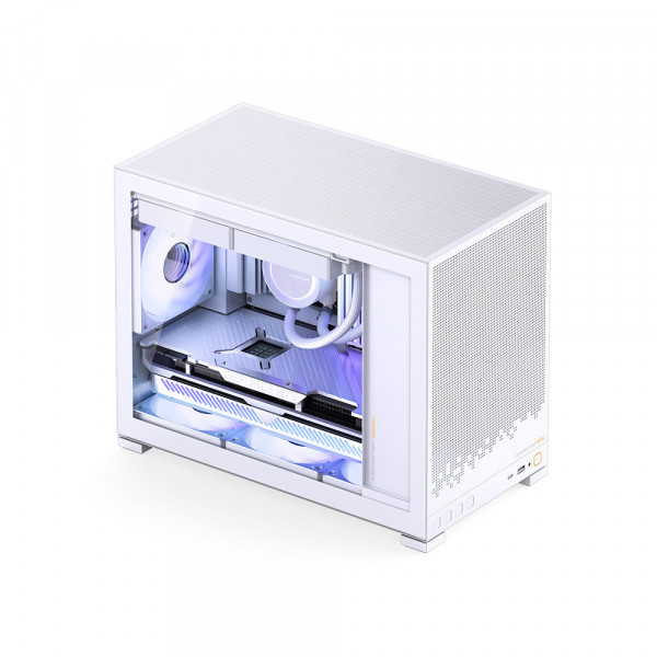 Vỏ Case Jonsbo D32 STD White (MINI Matx, Màu Trắng)