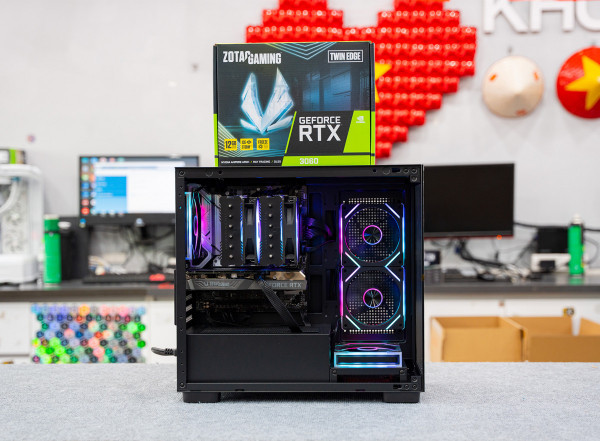 PC Workstation- 3D Render- Edit Video Ryzen 9 9900X - RTX 3060 12GB OC