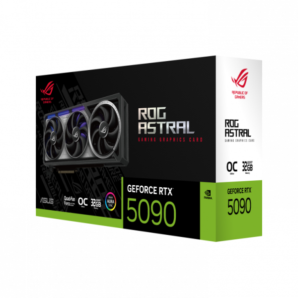 Card màn hình ASUS ROG Astral GeForce RTX 5090 32GB GDDR7 OC Edition