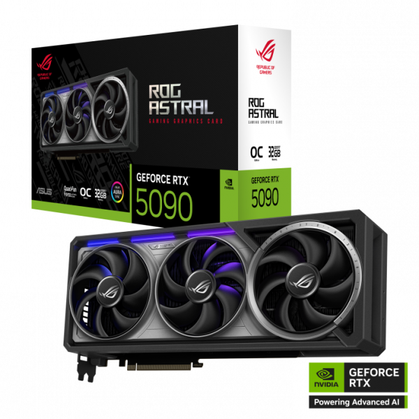 Card màn hình ASUS ROG Astral GeForce RTX 5090 32GB GDDR7 OC Edition