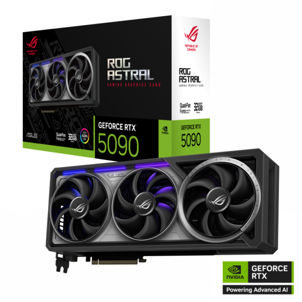 Card màn hình ASUS ROG Astral GeForce RTX 5090 32GB GDDR7