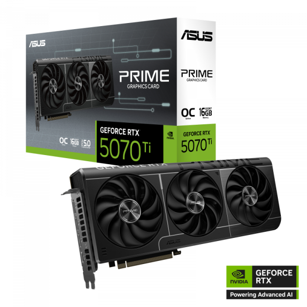 Card màn hình ASUS PRIME GeForce RTX 5070 Ti 16GB GDDR7 OC