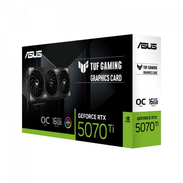 Card màn hình ASUS TUF Gaming GeForce RTX 5070 Ti 16GB GDDR7 OC