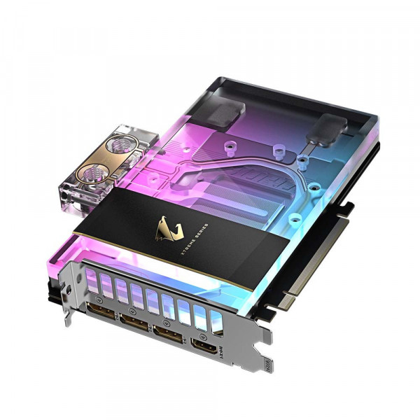 Card màn hình GIGABYTE AORUS GeForce RTX 5080 XTREME WATERFORCE WB 16G GDDR7