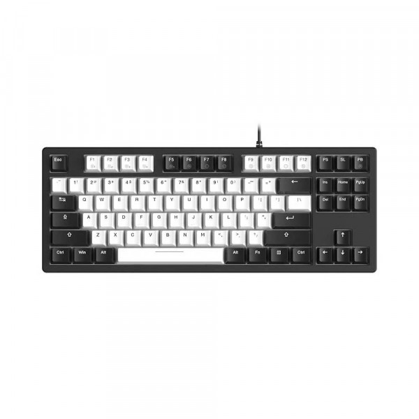 Bàn phím cơ DareU EK87 V2 White Black PBT Dream switch