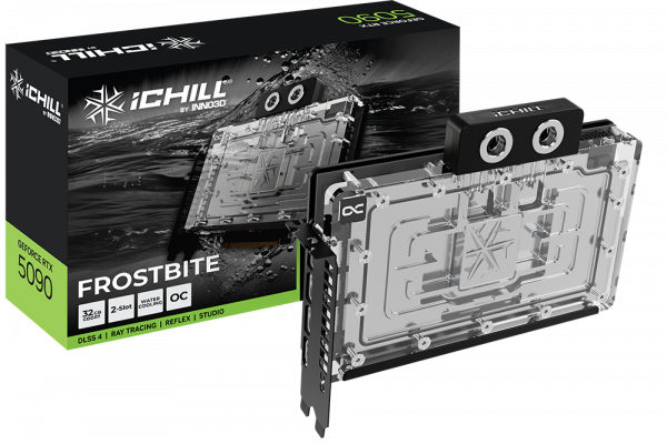 Card màn hình INNO3D GeForce RTX 5090 iCHILL FROSTBITE 32GB