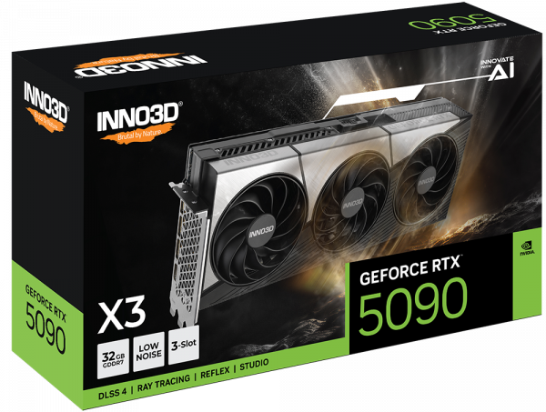 Card màn hình INNO3D GeForce RTX 5090 X3 32GB GDDR7