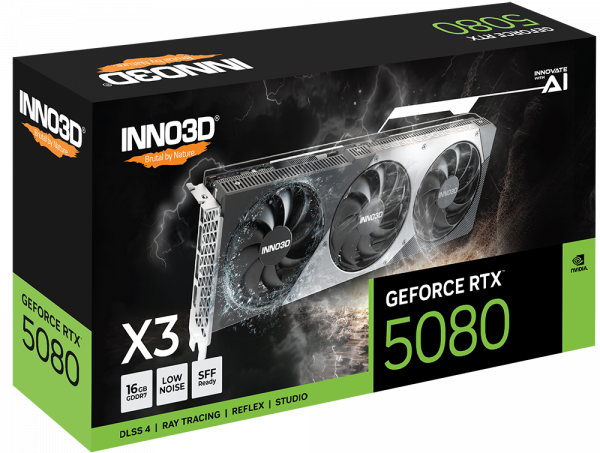 Card màn hình INNO3D GeForce RTX 5080 X3 16GB GDDR7