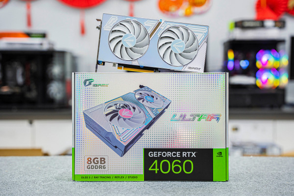 Card màn hình Colorful  iGame GeForce RTX 4060 Ultra W DUO OC 8GB-V