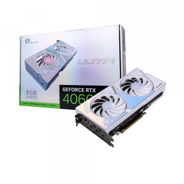 Card màn hình Colorful  iGame GeForce RTX 4060 Ultra W DUO OC 8GB-V