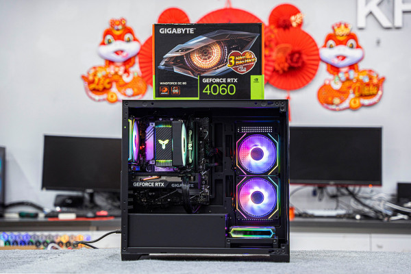 PC AMD GAMING Ryzen 7 7700 - RTX 4060 8GB OC