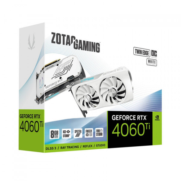 Card màn hình ZOTAC GAMING GeForce RTX 4060 Ti 8GB Twin Edge OC White Edition
