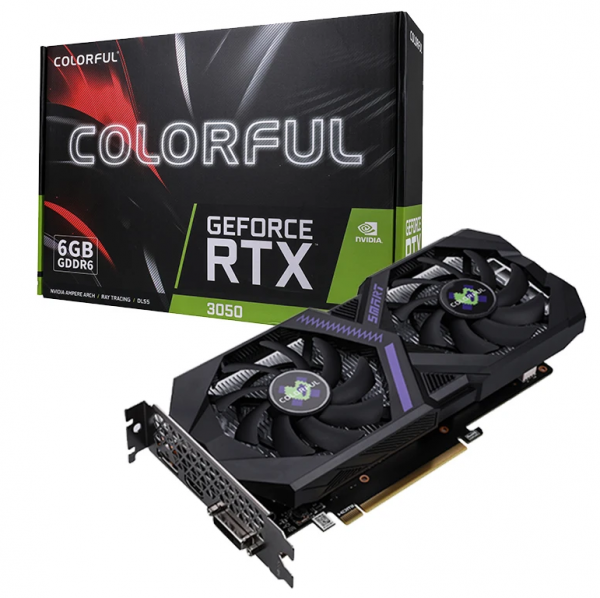 Card màn hình Colorful GeForce RTX 3050 6GB-V