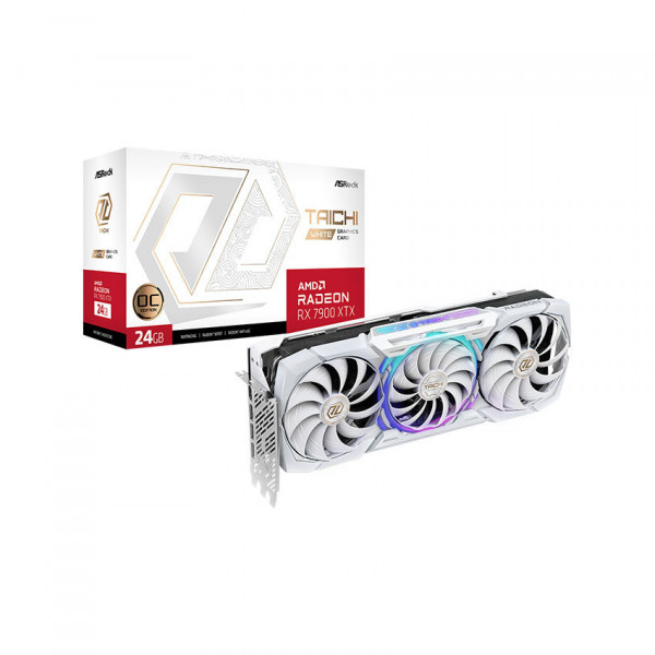 Card màn hình ASROCK AMD Radeon RX 7900 XTX TAICHI WHITE 24GB OC