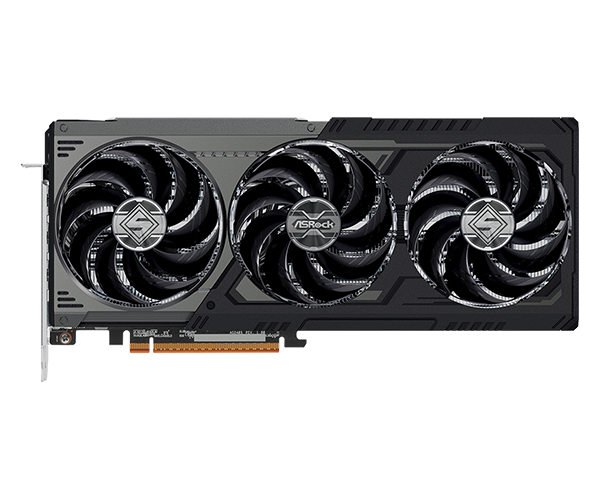 Card màn hình ASROCK AMD Radeon RX 9070 XT Steel Legend Dark 16GB