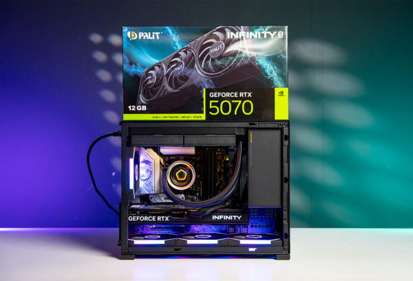 PC MINI GAMING AMD RYZEN 7 7700 - RTX 5070 12GB