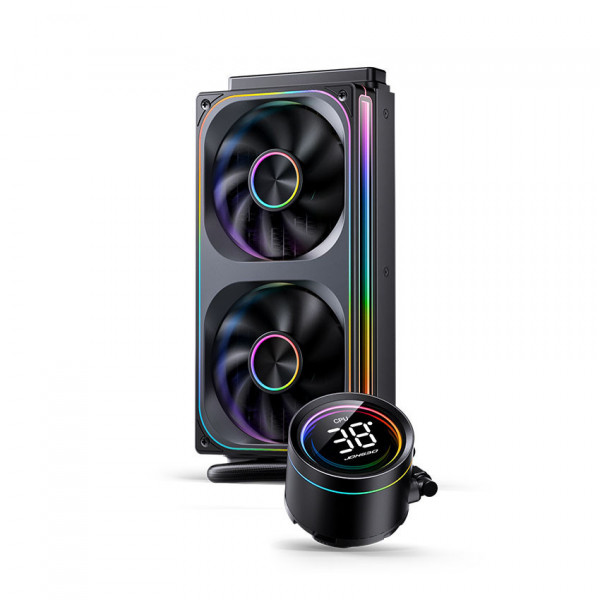 Tản nhiệt nước AIO Jonsbo TH-240 ARGB Black (LCD hiển thị nhiệt độ)