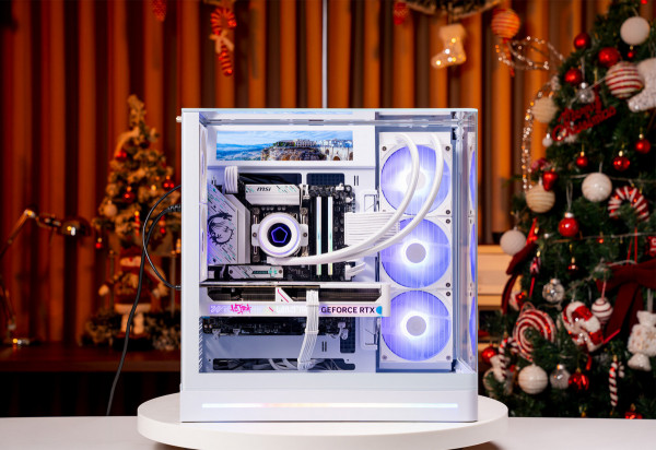 PC GAMING LUXURY i5 14600KF - RTX 5070 12GB OC WHITE