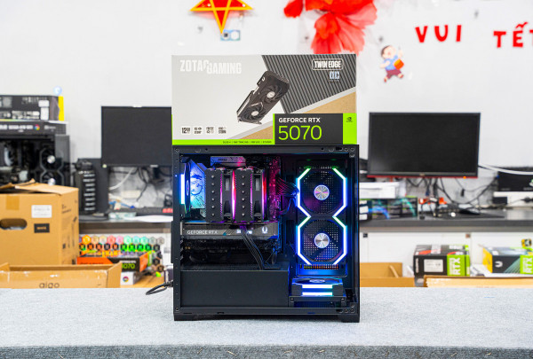 PC GAMING CORE ULTRA 7 265KF - RTX 5070 12GB BLACK