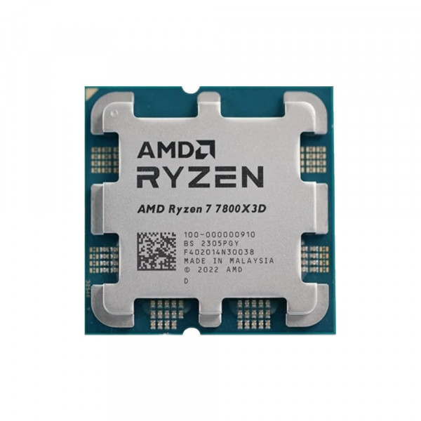 CPU AMD RYZEN 7 7800X3D (4.2GHZ UP TO 5.0GHZ/105MB/8 CORES 16 THREADS/120W/SOCKET AM5)- TRAY