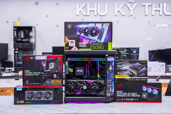 PC AMD GAMING LUXURY RYZEN 9 9950X3D - RTX 5090 32GB OC