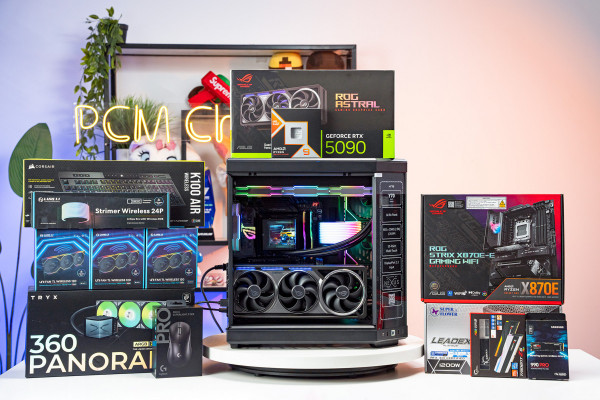 PC AMD GAMING LUXURY RYZEN 9 9950X3D - RTX 5090 32GB OC