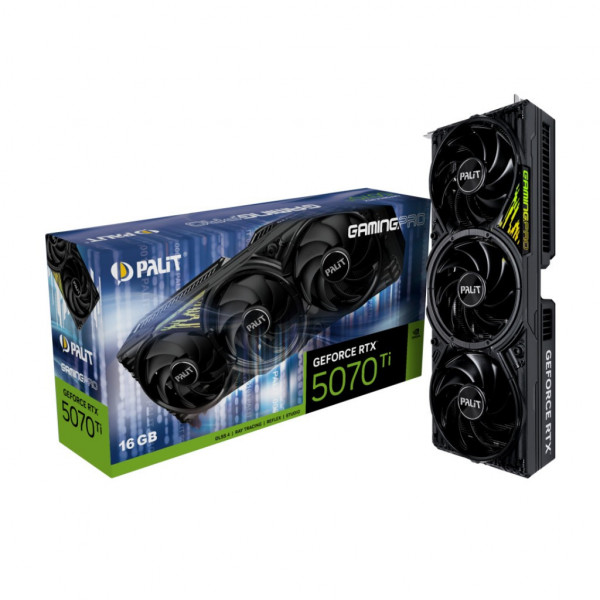 Card màn hình PALIT GeForce RTX 5070 Ti Gaming Pro 16GB GDDR7