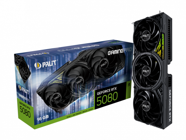 Card màn hình PALIT GeForce RTX 5080 Gaming Pro 16GB GDDR7